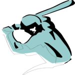 Batter 04 Clip Art