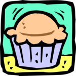 Muffin 04 Clip Art