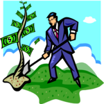 Money Farmer Clip Art