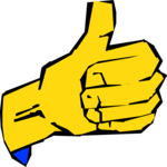 Thumbs Up 07 Clip Art