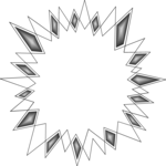 Burst 012 Clip Art