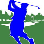 Golfer 07 Clip Art