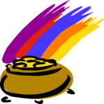 Pot of Gold 09 Clip Art