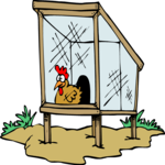 Chicken Coop Clip Art