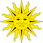 Sun 009 Clip Art