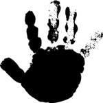 Hand Print - Right 2 Clip Art