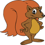 Squirrel 07 Clip Art