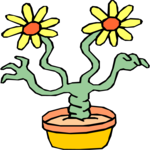 Mutant Plant 12 Clip Art