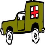 Ambulance 04 Clip Art