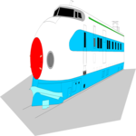 Bullet Train 1 Clip Art