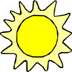 Sun 172 Clip Art