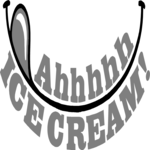 Ahhhhh Ice Cream Clip Art
