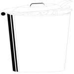 Trash Can 05 Clip Art