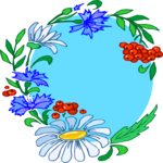 Flower Background 15 Clip Art