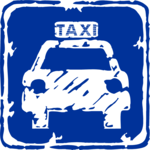 Taxi Stop 1 Clip Art