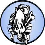 Skull & Bones Clip Art