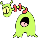 Space Alien 123 Clip Art