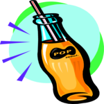 Soda Bottle 04 Clip Art