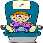 Airline Passenger - Child 2 Clip Art