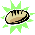 Bread - Loaf 12 Clip Art