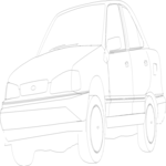 Sedan 31 Clip Art