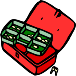 Jewelry Box 3 Clip Art