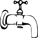 Water Spigot 3 Clip Art