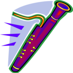 Bassoon 4 Clip Art