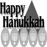 Happy Hanukkah 3 Clip Art