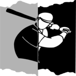 Batter 23 Clip Art