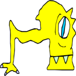 Mutant Creature 131 Clip Art