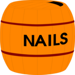 Nail Keg Clip Art