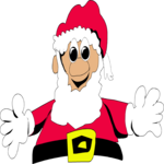 Santa Costume 1 Clip Art