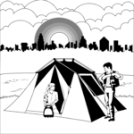 Camping 01 Clip Art