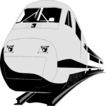 Bullet Train 5 Clip Art