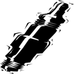 Spark Plug 12 Clip Art