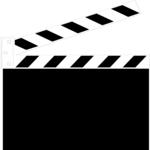 Clapboard 13 Clip Art