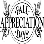 Fall Appreciation Title Clip Art