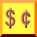 Dollars & Cents 2 Clip Art