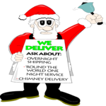 Santa Advertising Clip Art