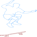 Skateboarding 61 Clip Art