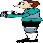 Soccer - Player 18 Clip Art