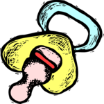 Pacifier 4 Clip Art