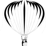 Hot Air Balloon 12 Clip Art