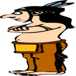 Native American 07 Clip Art