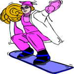 Snowboarder 44 Clip Art
