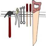 Tool Rack Clip Art