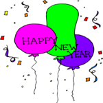 Happy New Year 23 Clip Art