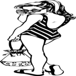 Swimsuit Woman 3 Clip Art