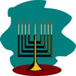 Menorah 11 Clip Art